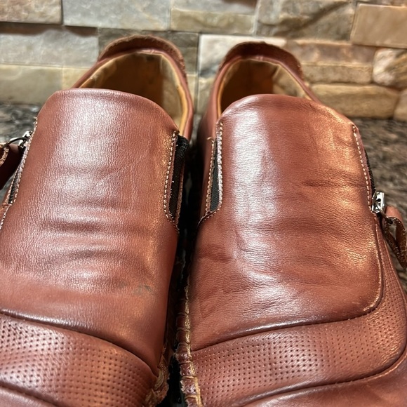 Caoutcholic leather driving European loafer 47 main image 9